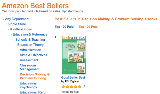 Best Seller Status Tingles With Joy